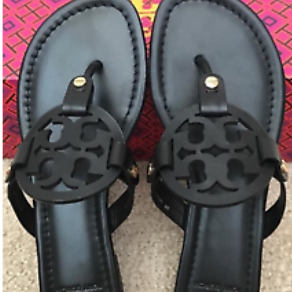 NIB Tory Burch Miller Sandals.
